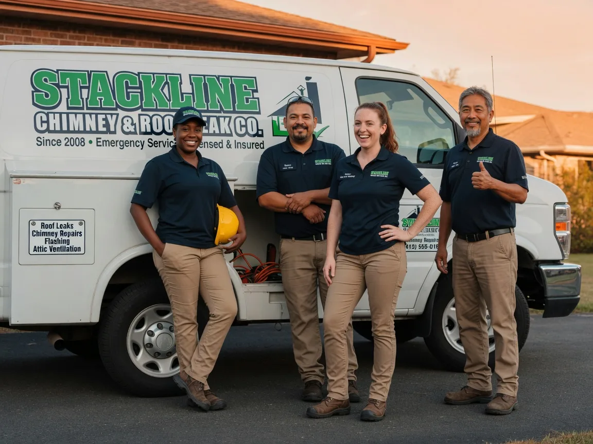 Chimney flashing repair company in Butler, IL